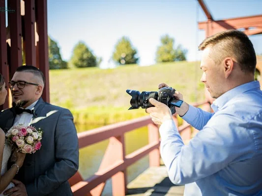 Alexej Graf-Unger fotografiert bei einer Hochzeit